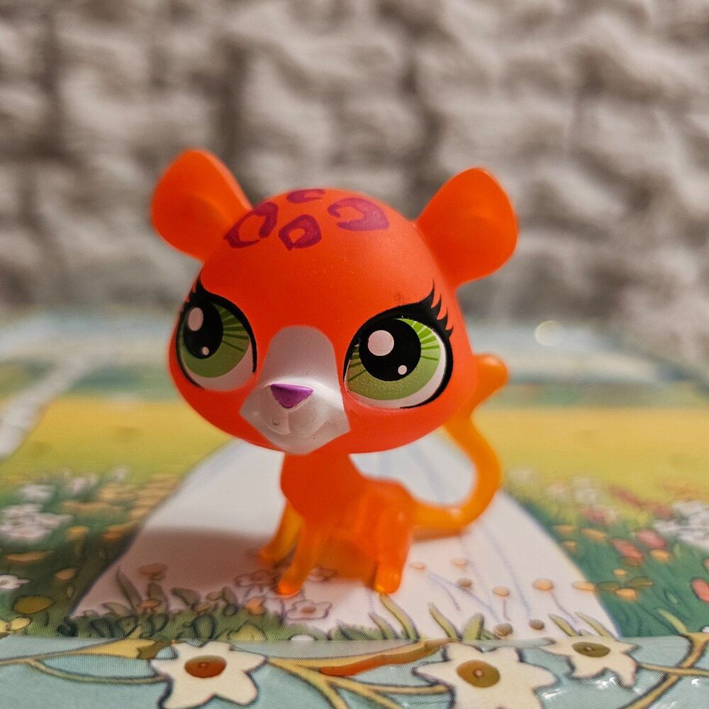 ★ Littlest Pet Shop LPS Leopard #3187 Gen 4 ★ Colourfully Sweet Collection ★